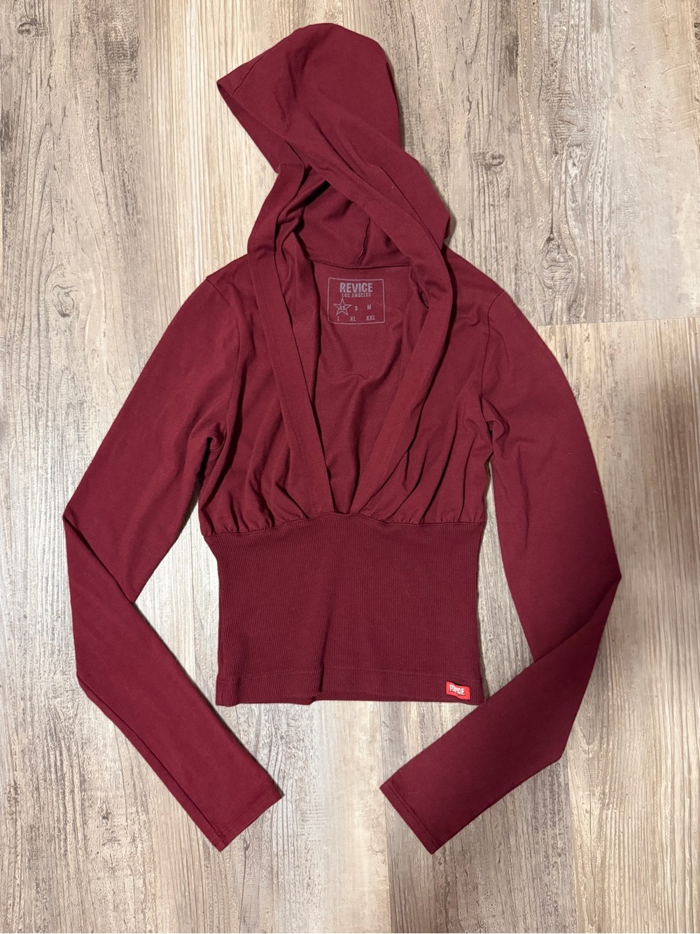 Revice Women’s Sloan Long Sleeve Ruby Top-XS